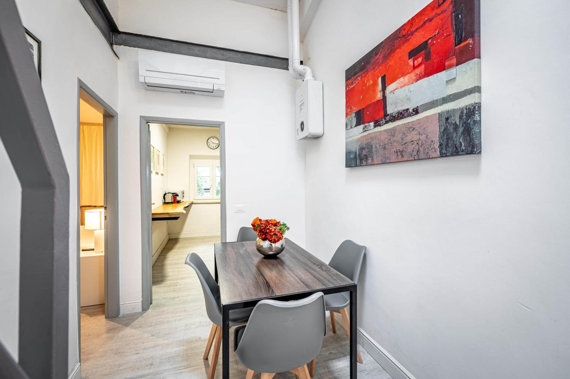 Ferienwohnung Yid Donatello Con Terrazzo Florenz Exterior foto