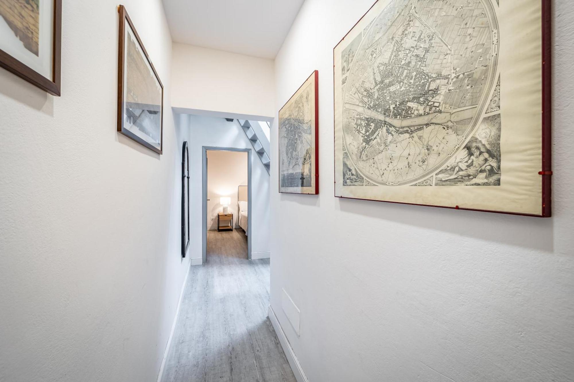 Ferienwohnung Yid Donatello Con Terrazzo Florenz Exterior foto